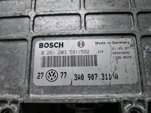 GOLF MK3 PASSAT ECU ENGINE CONTROL UNIT 3A0907311A - Picture 3 of 3