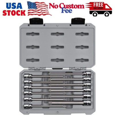3/8 Inch Drive Long Torx Bit Socket Set, 12-Piece (T10-T60) | SHB91305