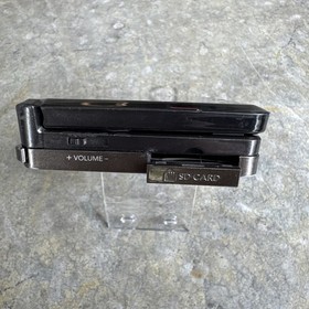 Nintendo 3DS Console (CTR-001) w/ OEM Charger Stylus Tested Cosmo Black