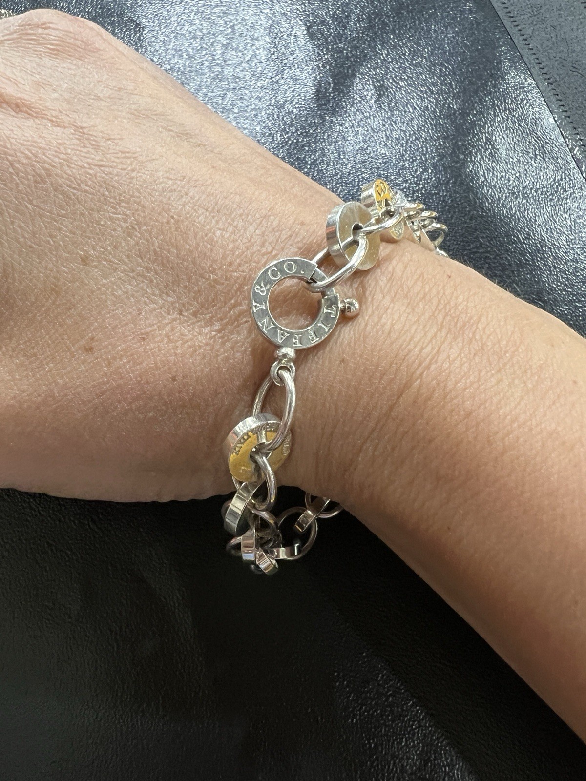 Authentic Tiffany 1837™ Interlocking Circle Brace… - image 13