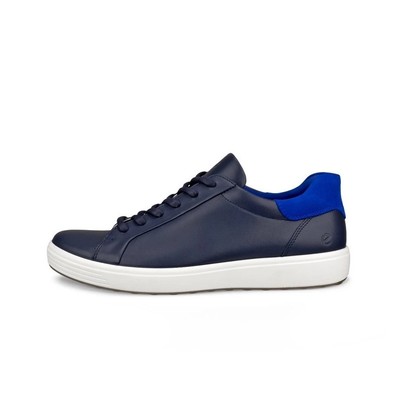 ECCO Men's Soft 7 Easy Slip In Sneaker Marine Virtual Blue EU 43 Size 9 - 9.5