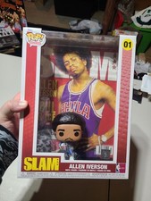 Funko POP! Portadas de revista Slam Magazine: figura de vinilo #1 Allen Iverson