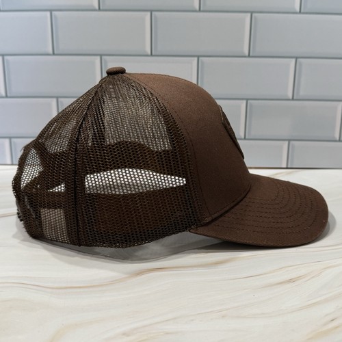 Ariat Workwear Cappello Camionista Uomo Regolabile Snap Back Rete Schiena Marrone - Foto 4 di 7