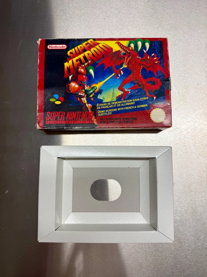 Super Metroid - Boite Super Nintendo Snes - ORIGINAL - FAH RARE - Photo 1/4