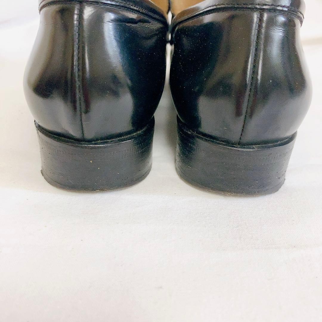 Gucci Horsebit Loafers Bamboo Hardware Black Leather Size 34.5 Abt US 4.5 Women thumbnail 16