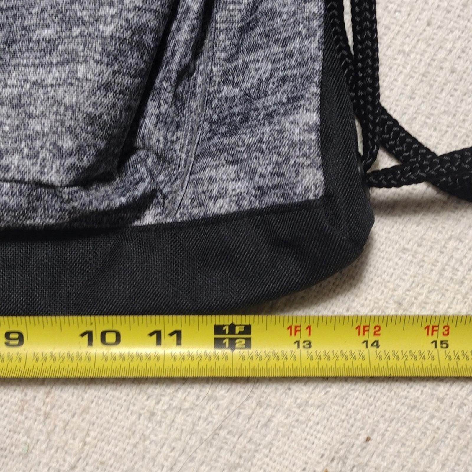 EUC Adidas Gray Drawstring Bag - image 9