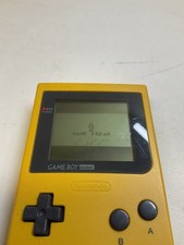 Nintendo Game Boy Pocket MGB-001 Yellow 100 OEM Tested Working NICE CONDITION