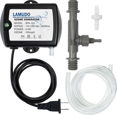 Ozone Generator for Cold Plunge with Venturi Injector, SPA-124 SPA Ozonator Kit