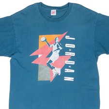 VINTAGE NIKE AIR JORDAN TEE SHIRT LATE 1980S SIZE XL MADE IN USA