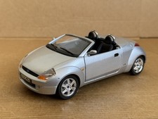 Bburago 2003 Ford StreetKA, 1:24 Scale, Die Cast, Silver, Resto, Custom.