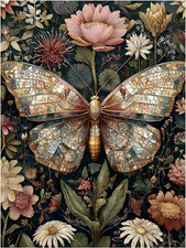 Butterfly Diamond Painting Kits for Adults, Butterfly Diamond Art Kits