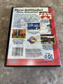 Sonic the Hedgehog 3 (Sega Genesis, 1994) Game & Case No Manual