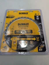 DEWALT DW3103 10" x 32 Tooth Construction Grade Carbide Miter Single Saw Blade 