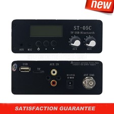 ST-05C 0.2W 77-108MHz Bluetooth Stereo FM Broadcast Transmitter Power Supply