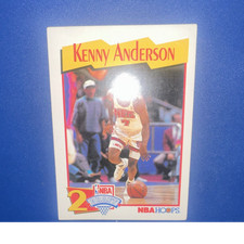 1991-92 NBA Hoops McDonald's Kenny Anderson #50 New Jersey Nets Vintage Card