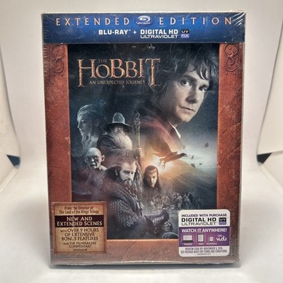 The Hobbit: An Unexpected Journey (Blu-ray, 2012, Extended Edition) NEW SEALED!