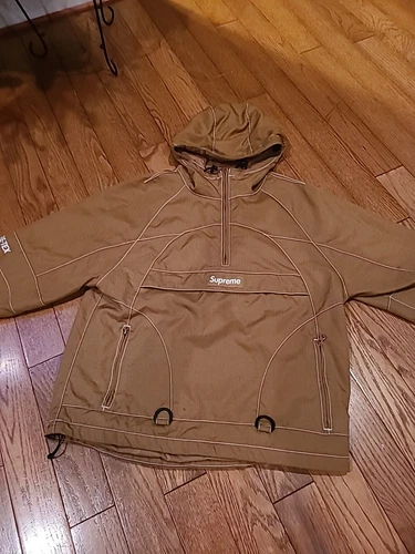 Anorak Supreme GORE TEX point contrasté 'cuivre' moyen M authentique 100%