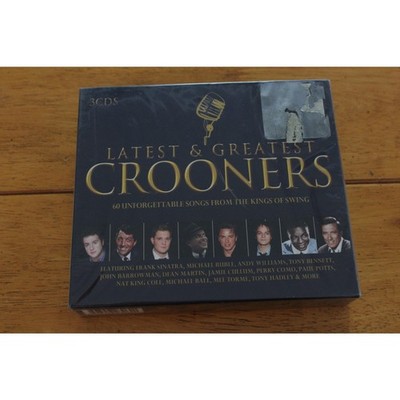 Latest & Greatest Crooners 3 CD Box Set Frank Sinatra Dean Martin Bublé Swing