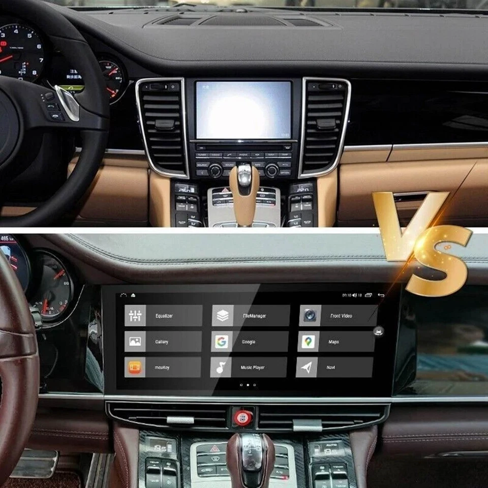 Radio GPS Android Pantalla Vertical 12.3" Car-Play para Porsche Panamera 2010-2016 Foto 3 de 4