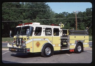 Bryans Road MD Engine 112 2001 E One Cyclone Fire Apparatus Slide
