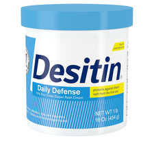 Desitin Daily Defense Diaper Rash Cream, 13 Zinc Oxide, 16 Oz