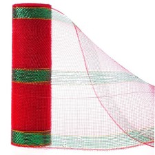 Deco Mesh Roll Mesh Plastic Mesh Roll Mesh Ribbon Glitter Metallic Wrapping R...