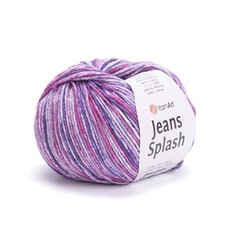 Yarnart Jeans Splash Cotton Polyacrylic Yarn 50G 160M For Knitting And Crochet