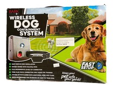 Bark Solution Wireless Dog Containment System Training Fence Up To 10 Acres