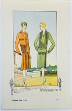 FASHION - ART DECO - Some Ideas... (magazine) - Plate 5 of No. 60 - 1927 - EO