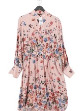 Massimo Dutti Shirt Mini Dress in Pink
