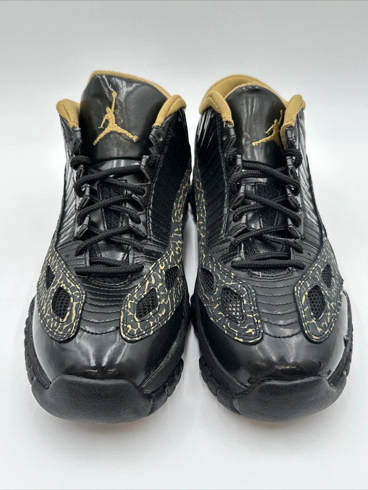 Mujer Air Jordan 11 Retro Bajo IE Negro Dorado 2007 Talla 11 Totalmente Nuevo 316318-071 Foto 2 de 4