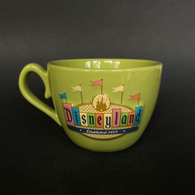 Disneyland 50th Anniversary Large Retro Coffee Mug   3D Park Map & Entry Sign