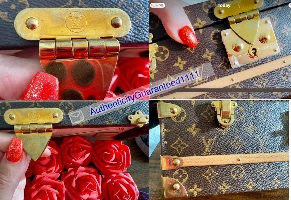 Louis Vuitton Malle Fleurs Flower Trunk Monogram Canvas M41504