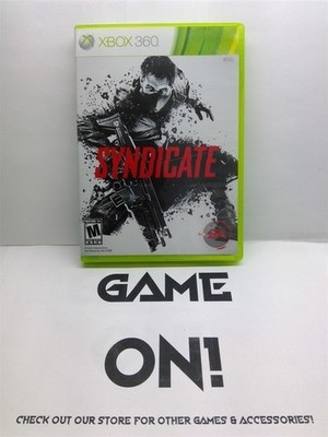 Syndicate (Microsoft Xbox 360, 2012) Complete Tested Working - Free Ship