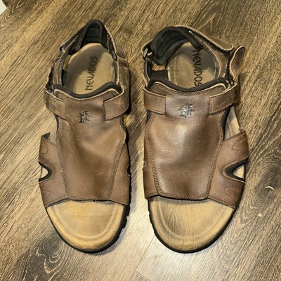 Nevados Leather fisherman Sandals Men 12 Slip On Sport Outdoor Hiking Adjustable