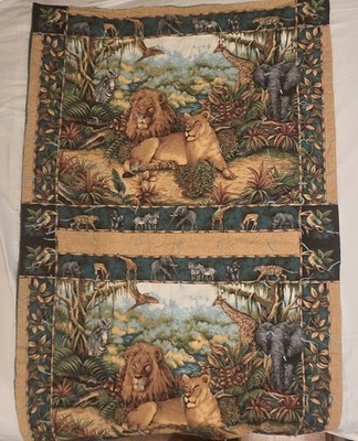 Tender Loving Care by Viola Wiles Handmade Quilted Animal Throw Blanket