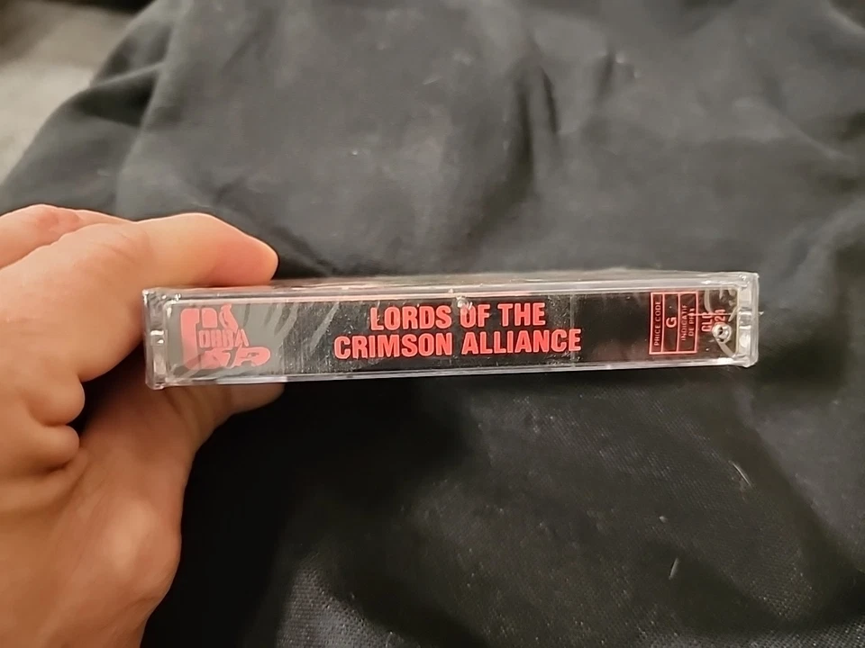 Lords of the Crimson Alliance Cassette 1986 Cobra Records USPM SEALED Rare OOP - Image 2 of 3