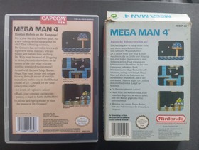 Mega Man 4 Nintendo NES | Spiel & OVP | Selten | TOP