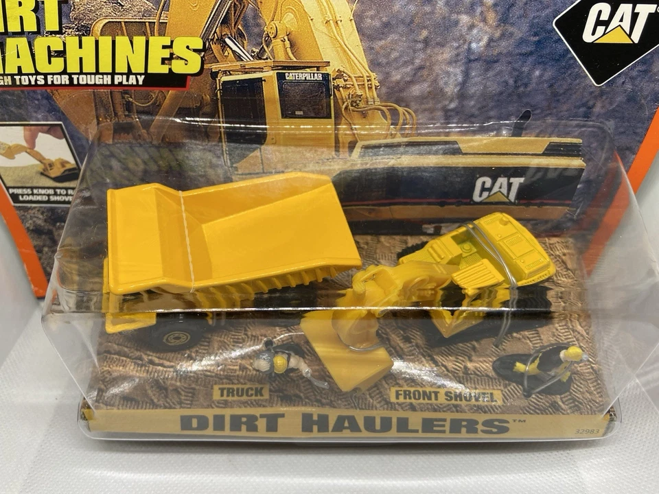 1997 Matchbox Dirt Machines-dirt haulers, truck,front shovel 32983 NEW- - Image 2 of 4