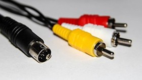 Composite AV Cable For Sega Genesis 2 And 3 By Mars Devices Brand New 3Z