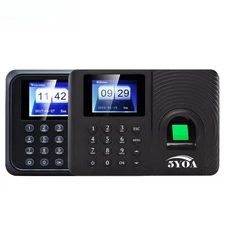 Fingerprint Attendance Biometric Machine System Employee Electric Time Clock Hot
