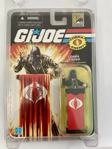 GI Joe 25th anniversary, SDCC Exclusive Cobra Commander Black Variant Sealed