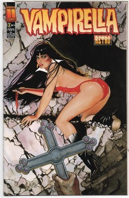 VAMPIRELLA: RETRO #3   REPRINT ANTHOLOGY   ORIGINAL COVER BY JIM SILKE - 1998