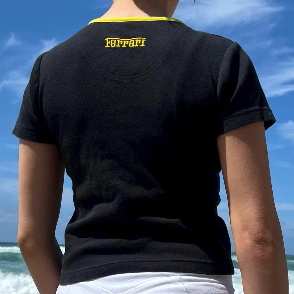 Vintage Ferrari Tshirt Licensed Product - Image 2 of 4