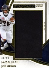 2025 Panini Immaculate Joe Mixon Standard Jerseys /49 #ISJ-JMN