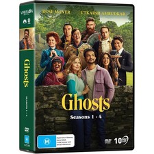 GHOSTS : SEASON 1 - 4 NTSC ALL REGIONS  10DVD 