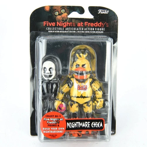 Five Nights At Freddy FNAF Bulid your own Nightmarionne Figure -Nightmare Chica - product listing photo