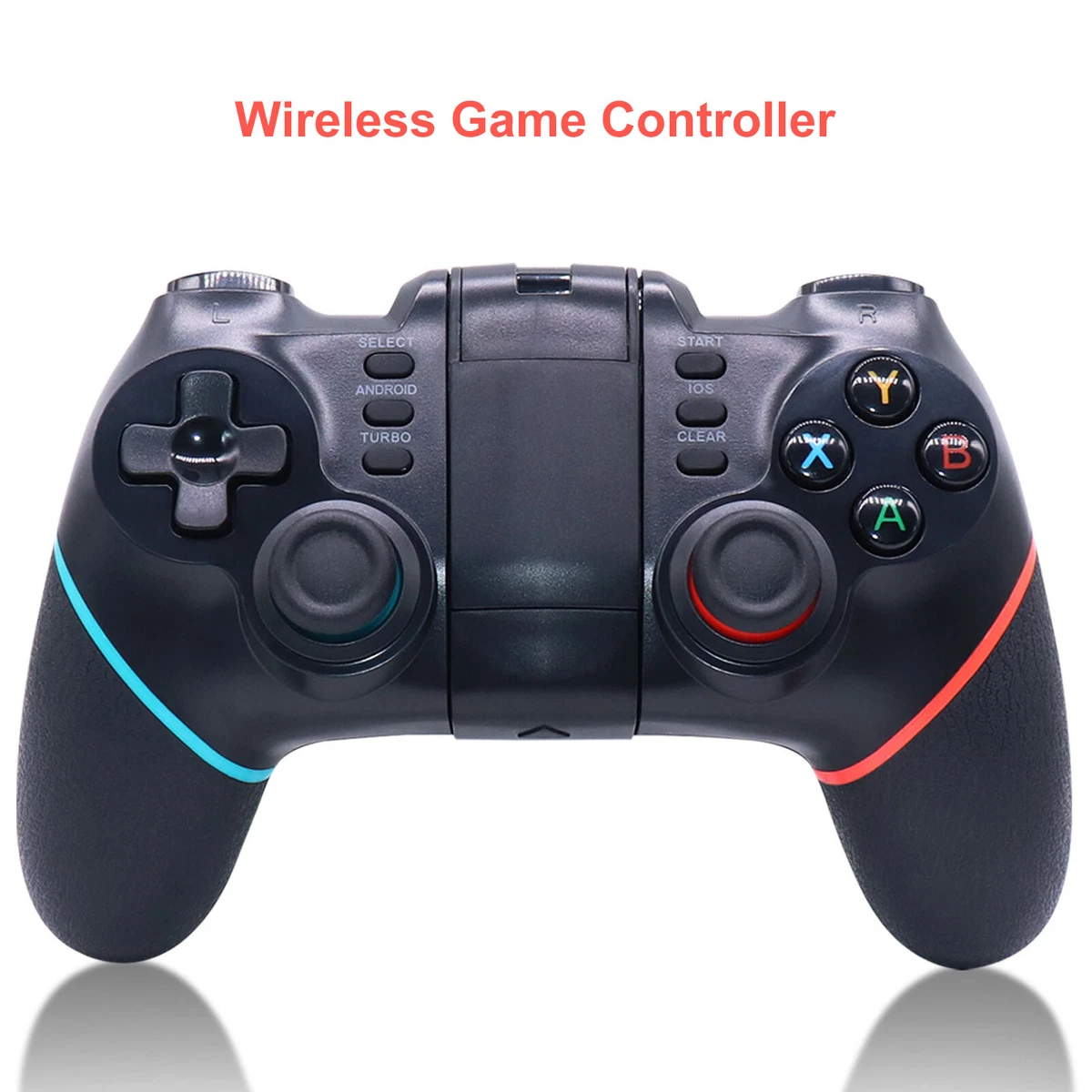 For PS3 Switch T6 Wireless Game Controller Bluetooth 2.4G Joystick eBay