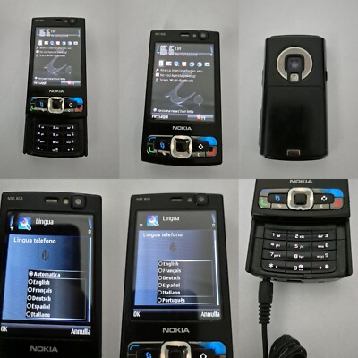 Téléphone Portable Nokia 7310c Usagé - Débloqué, Fonctionne Parfaitement - Noir