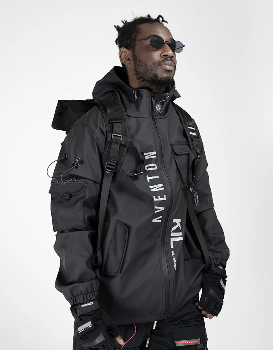 Niepce Killer Heavy Duty Jacket Asian Hip Hop Urban Streetwear Techwear Hoodie